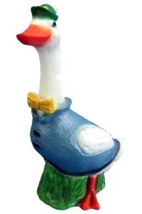 Gans met vlinderstrik