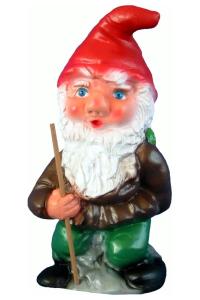 Tuinkabouter met korf