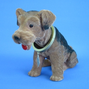 Airedale Terrier hoedenplank