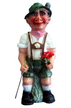 Grote Tiroler wandelaar met hoed