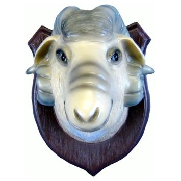 Ramshoofd op schild